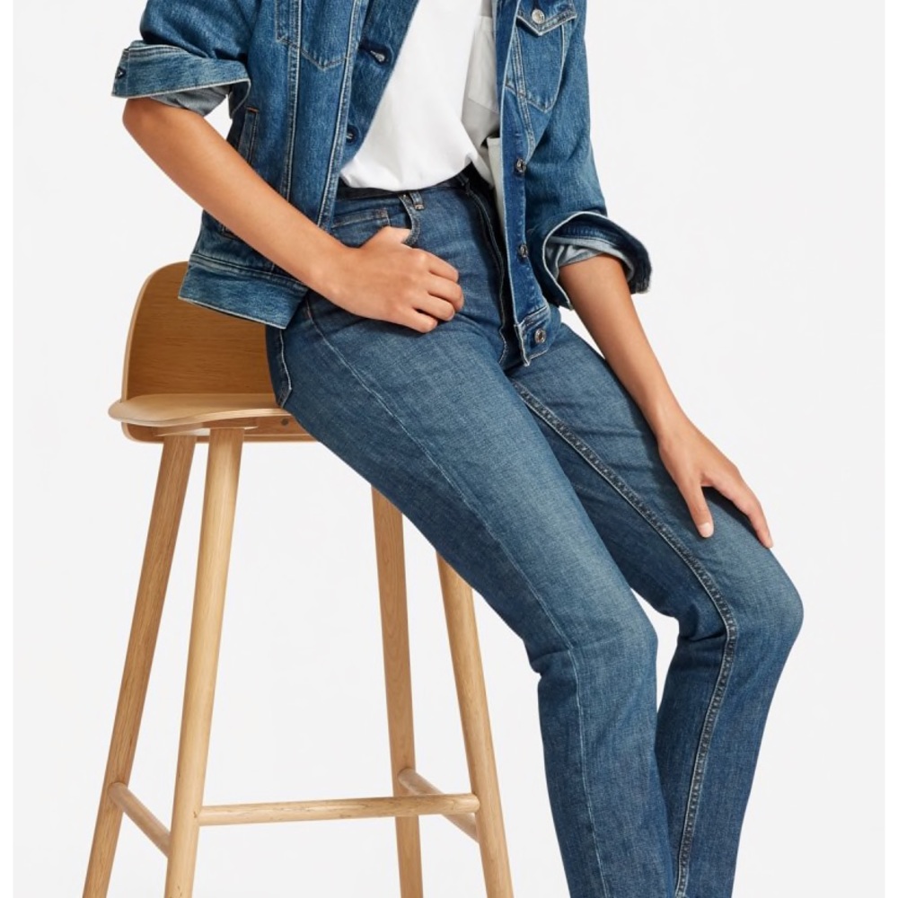 EVERLANE Cheeky Straight Jean - 25 Ankle